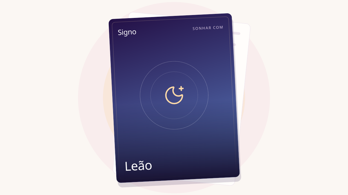Sonhar com: Leão