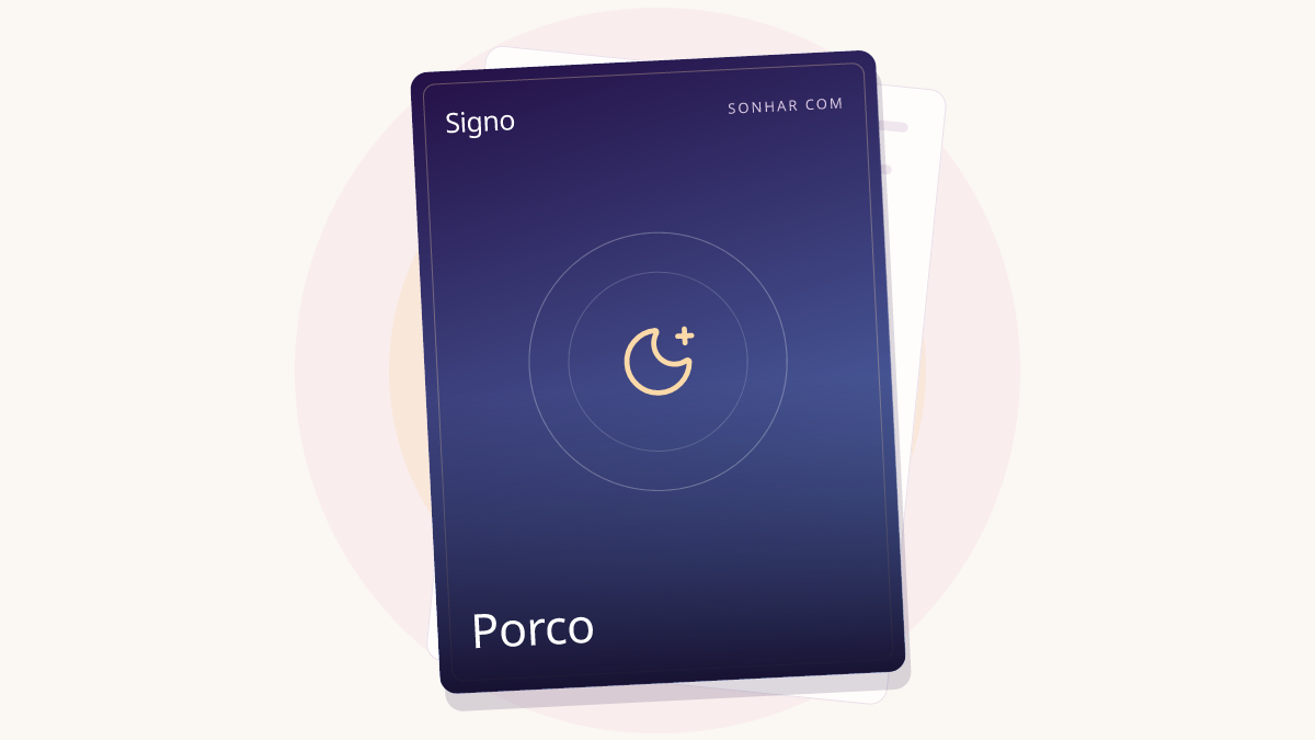 Sonhar com: Porco